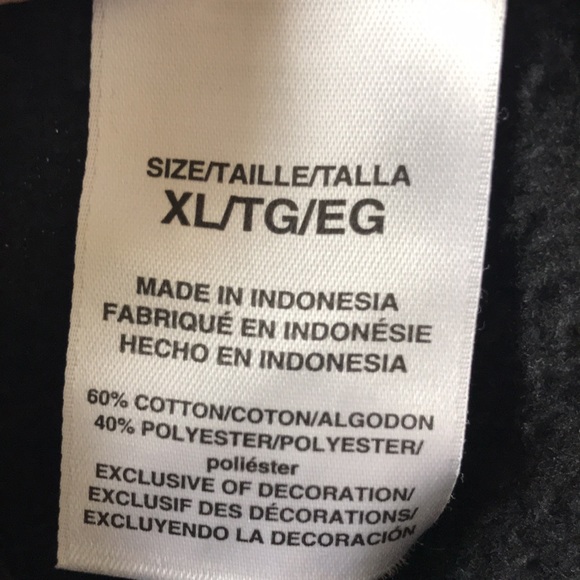 Adidas Hoodie Sweatshirt Girl Size XL - Picture 5 of 5